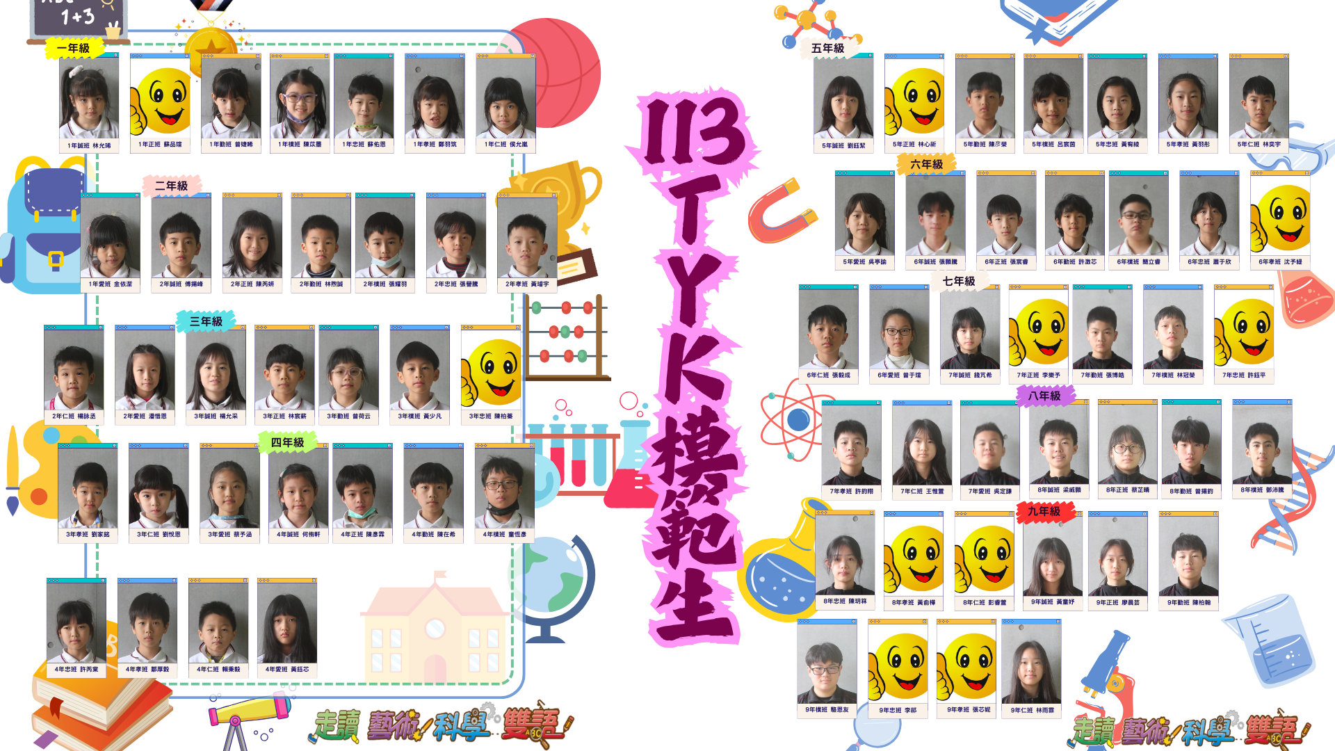 113學年度模範生