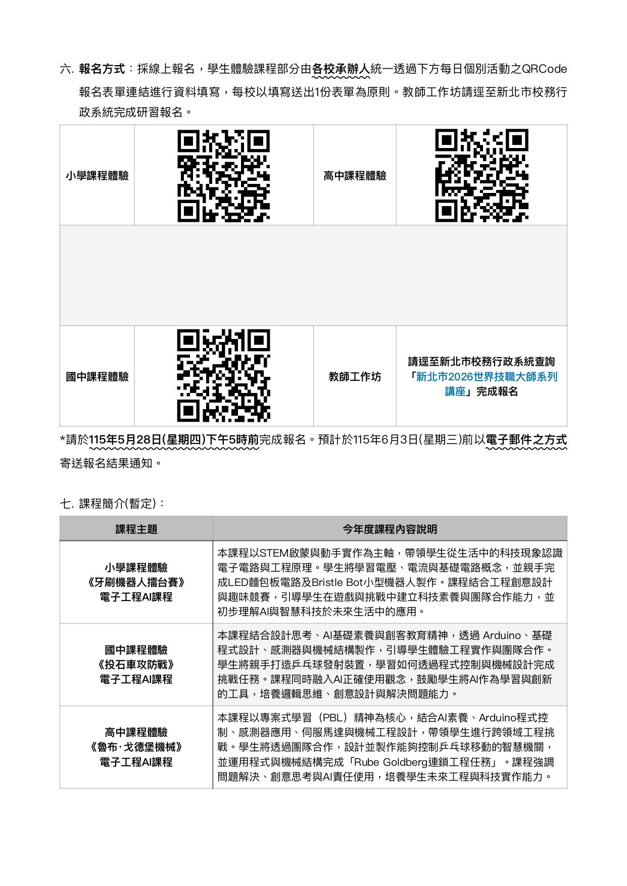 新北市2026世界科技大師講座系列活動